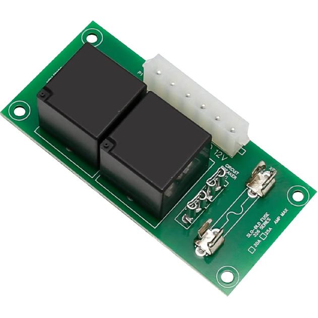 MDEOOSKY RV Slide Out Relay Replacement, Automatic Operation, 20A, 12V, Panel Mount, Normally Open Contact, Relay Control Board, 14-1130, 140-1130