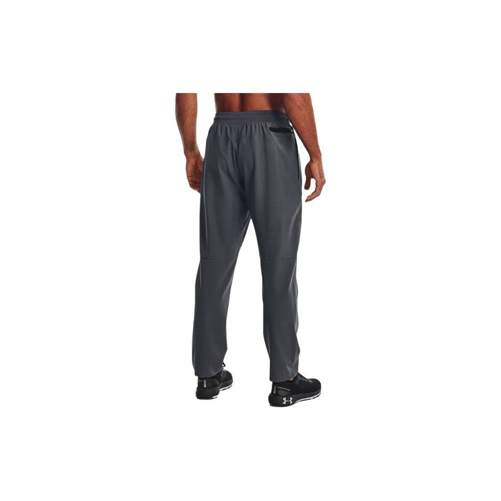 Under Armour Elite Straight Leg Casual Pants Men's Dark Gray Moderate Straight Fit Pants 1372614-012