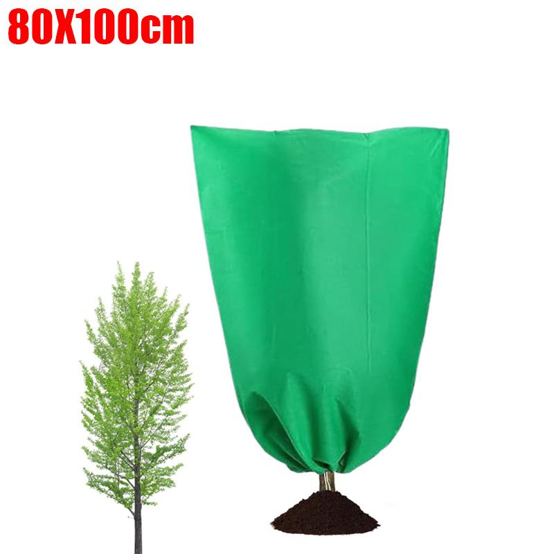 Winter Plant Covers Freeze Protection Garden Warm Plant Cloth Frost Blankets Outdoor Shrub Fruit Tree Wraps Bag with Zipper