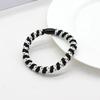 High-Elastic Embroidery Thread Hair Tie for Women - Twisted Ponytail Holder