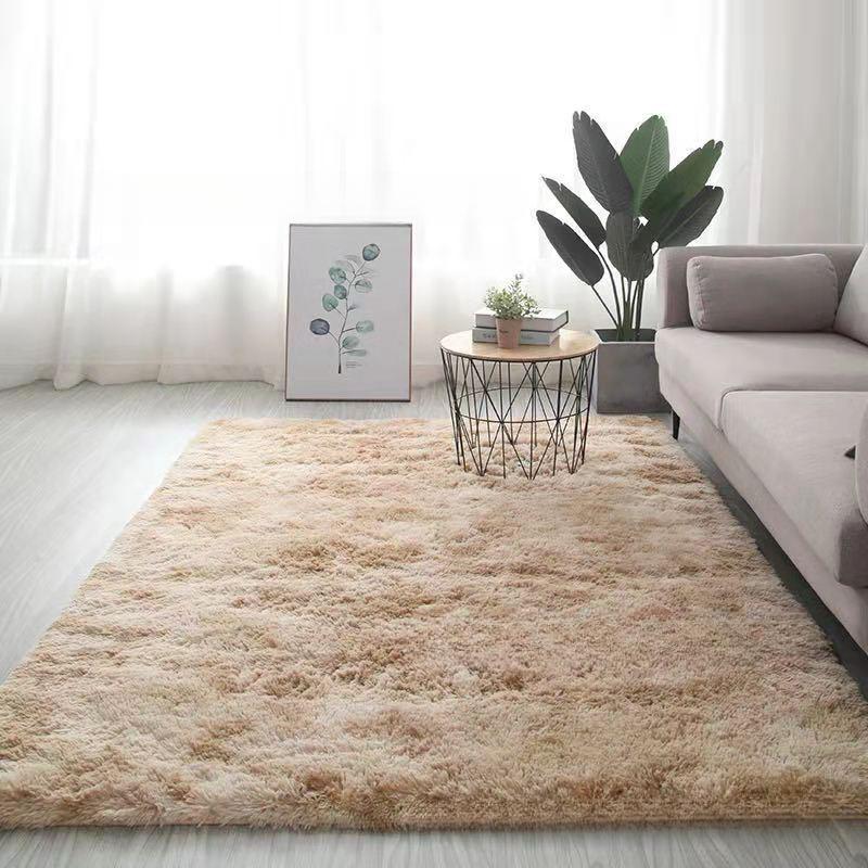Tie-dye Carpet Plush Living Room Floor Bedroom Bedside Floor Mat