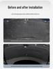 Tesla Model Y Refresh Trunk Tailgate Mat - Leather Sticker for Tailgate Protection and Interior Enhancement