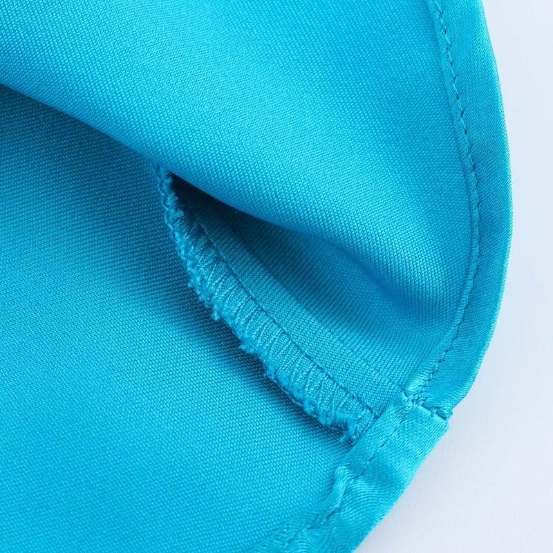 Kaslead New Arrival Women's Clothing Fashion Style Silk Satin Texture Sleeveless Midi Skirt Dress 2770399 402