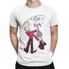 The Amazing Digital Circus Men T Shirts Pomni Ragatha Caine Vintage Tee Shirt Short Sleeve T-Shirt Cotton Printed Clothing