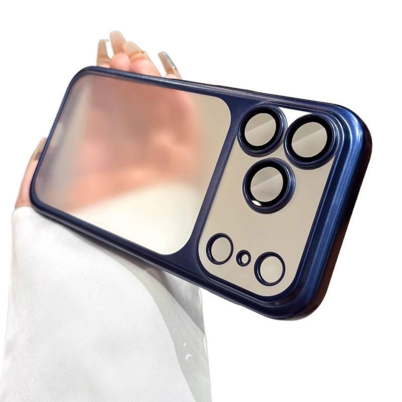 Husă Apple 17 Promax Ultra-Subțire Mată Transparentă Acoperire Completă Anti-Cădere