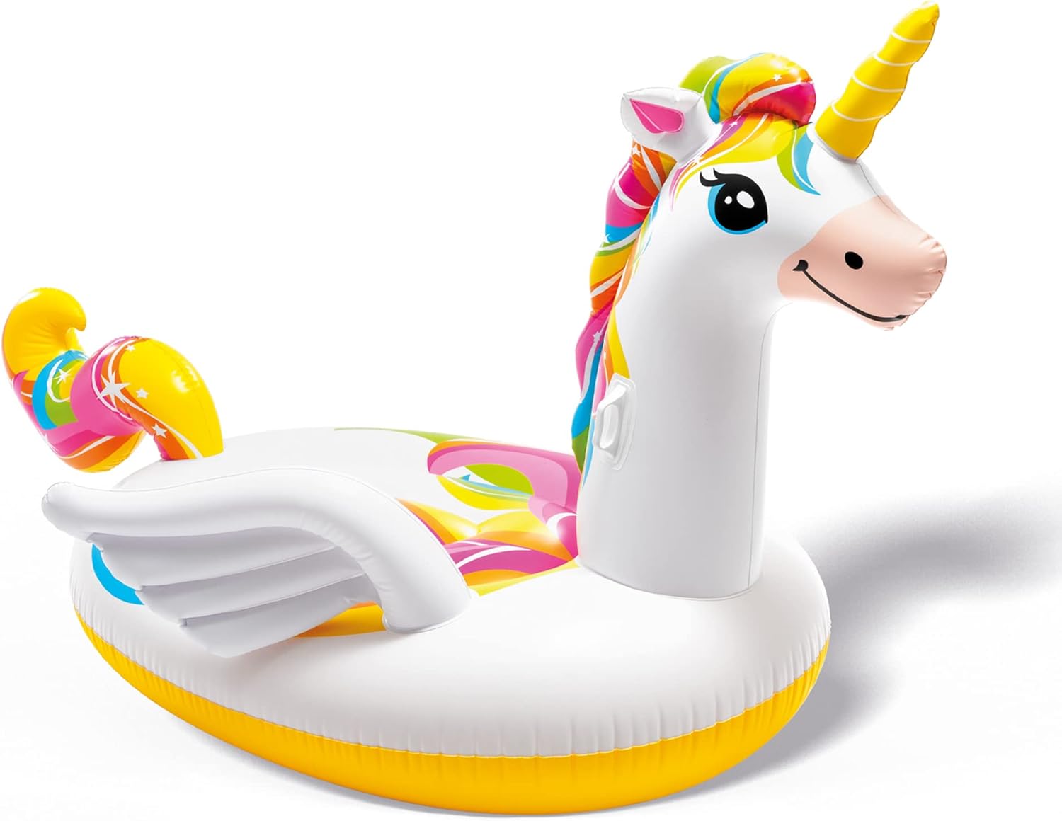 Custom-Size Blow-Up Inflatable Pool Floats Blow-Up Ride-On Pool Raft for Kids and Adults белый