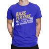 Men Bass Players Dances Graphic T Shirts Music Guitar Pure Cotton Tops Casual Crew Neck Tee Shirt for Men Printed T-Shirt