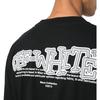 OFF WHITE T Shirts Men's Black Crew Neck Moderate OMAA038F22JER0031001