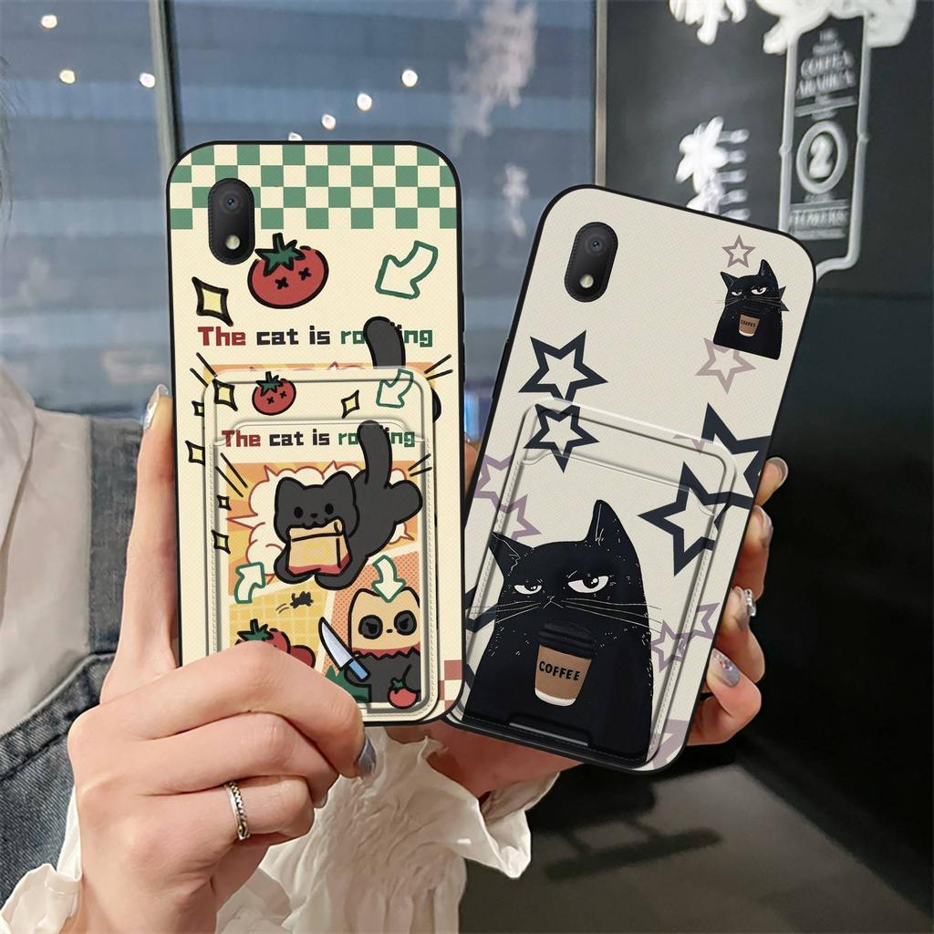 Back Cover TPU Phone Case For Alcatel 1B 2020/5002J Dirt-resistant Soft Case Protective Waterproof Graffiti Cute Cover