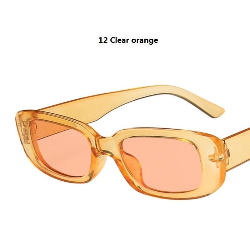 Small Rectangle Sunglasses Women Oval Vintage Brand Designer Square Sun Glasses For Women Shades Female Eyewear Trend