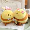 Sanfu Same Flower Basket Little Bee Doll Doll Plush Toy Bee Pendant Birthday Gift Grab Small Pendant