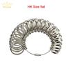 Professional Jewelry Tools Ring Gauge Mandrel Stick Finger Ruler Ring Sizer Measuring HK Size DIY Jewelry Size Sets Metal