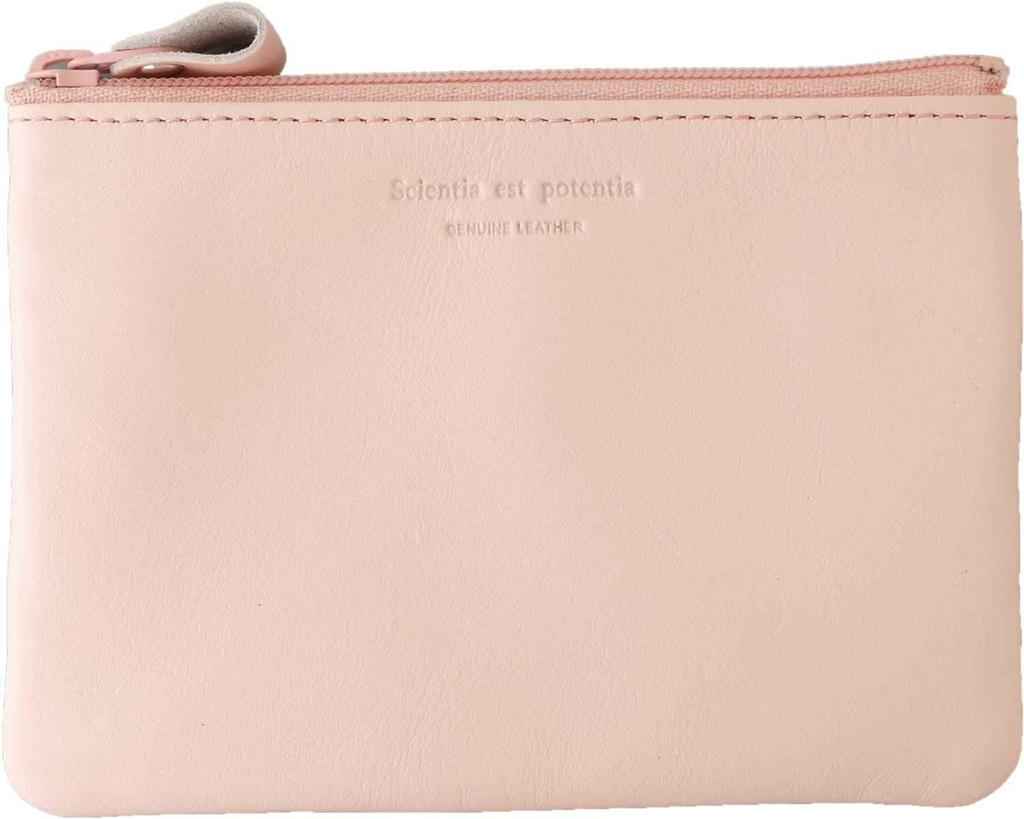 Noir OP Baby Pink Accessory Key Genuine Colorful Leather SLIP-ON Pouch, (NSL-2812BPK), Case, Case, Leather,