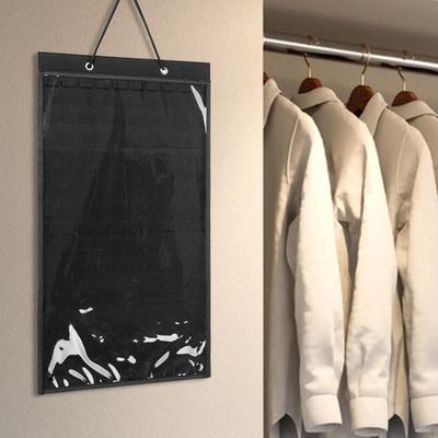 Brooch Pin Storage Organizer Display Holder Dustproof Hanging Bag for Dressing