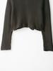 Autumn Academy Style Casual Lapel Ribbed Knit Coat