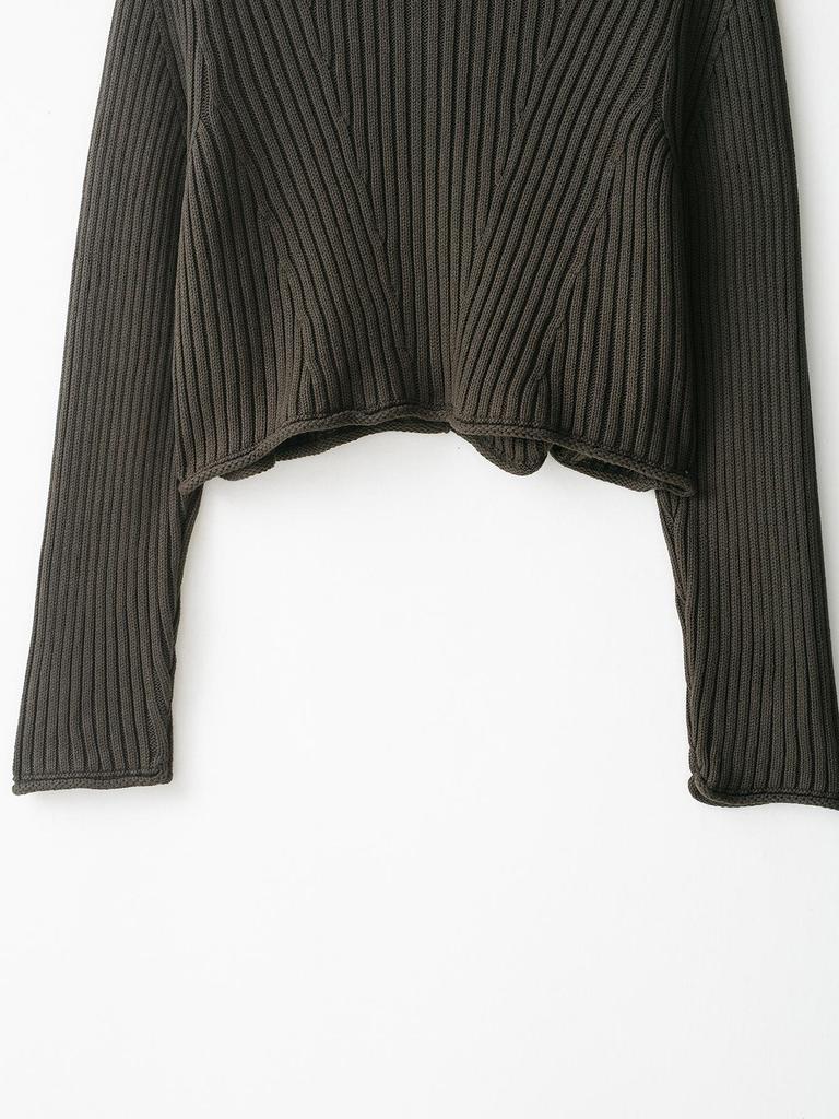 Autumn Academy Style Casual Lapel Ribbed Knit Coat