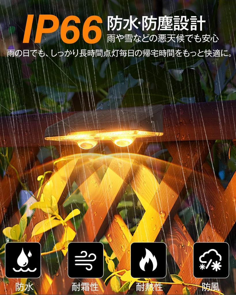 Solar Außen Zaun Eingang Garten IP66 Namensschild Indikator Torpfosten Einfach 4er-Pack Licht, Licht, Beleuchtung, Sensor, Licht, 1000mAH, Wasserdicht,