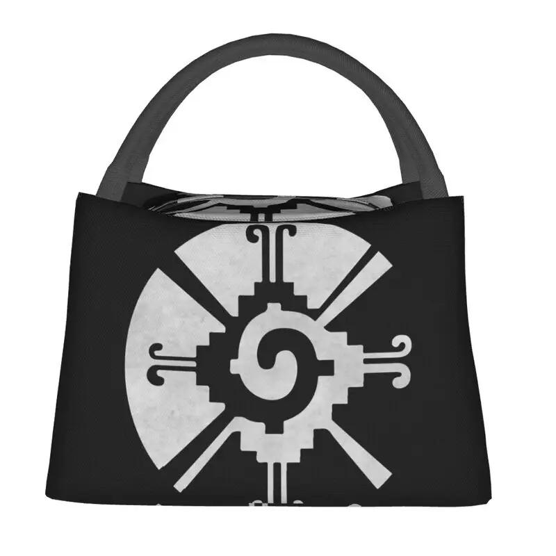 Hunab Ku Ometeotl Aztec Yucatec Maya Mayan Inca Toltec Insulated Lunch Bag School Office Portable Thermal Cooler Lunch Box Women