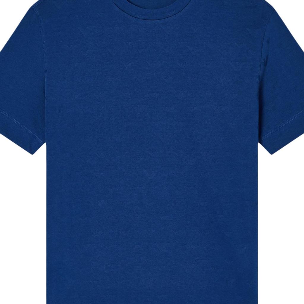Emporio Armani Crew Neck Logo Short Sleeve Knit T-Shirt Men Tops EM002968-AF10762-FB283