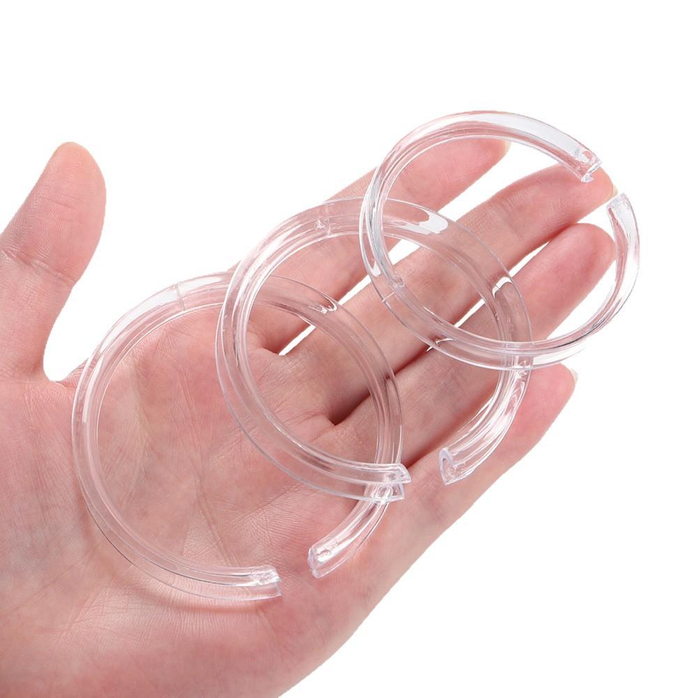 10pcs Acrylic Transparent Plastic Bracelet Bracelet Ring