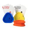 4Pcs Triangle Poker Card Holder Little Hands Kids Seniors Arthritis Hands-Free Paper Cards