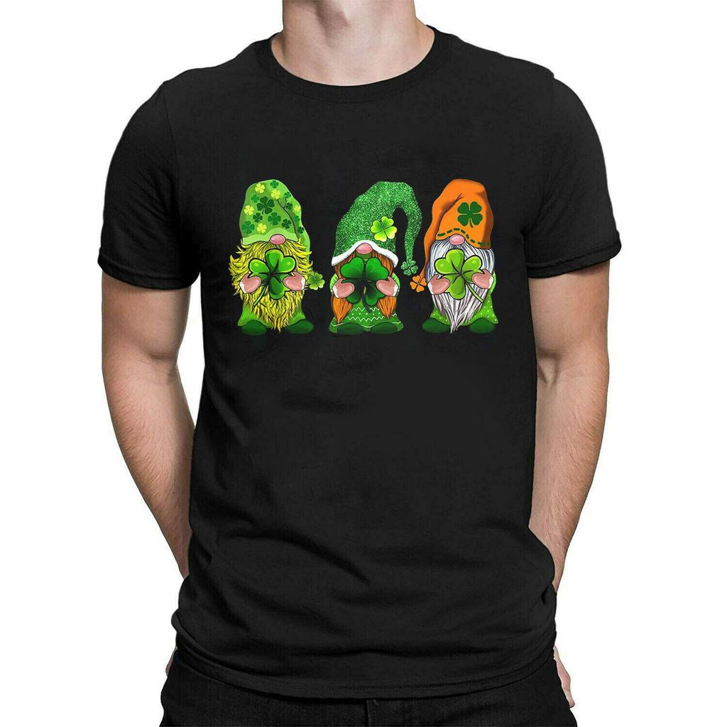 Ropa Negra Ocio Estética Linda Ropa Divertida 90S Paint Casual Camiseta  Happy St Patricks Day Three Gnomes Shamrock Gift comprar a buen precio —  entrega gratuita, reseñas reales con fotos — Joom