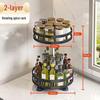 Miling 360-Degree Rotating Kitchen Storage Rack
