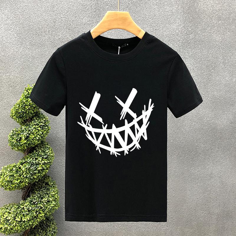 DesignFace For Men's T-shirt Cotton High Quality Creativity Print 2yk Luxury Brand Summer Tees Brand Tops Unisex Oversized S-7XL