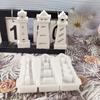 Flexible Sturdy Silicone Mould To Easily Craft Supplies Lighthouse Decoration Accessory for Any Ages Home Ornament