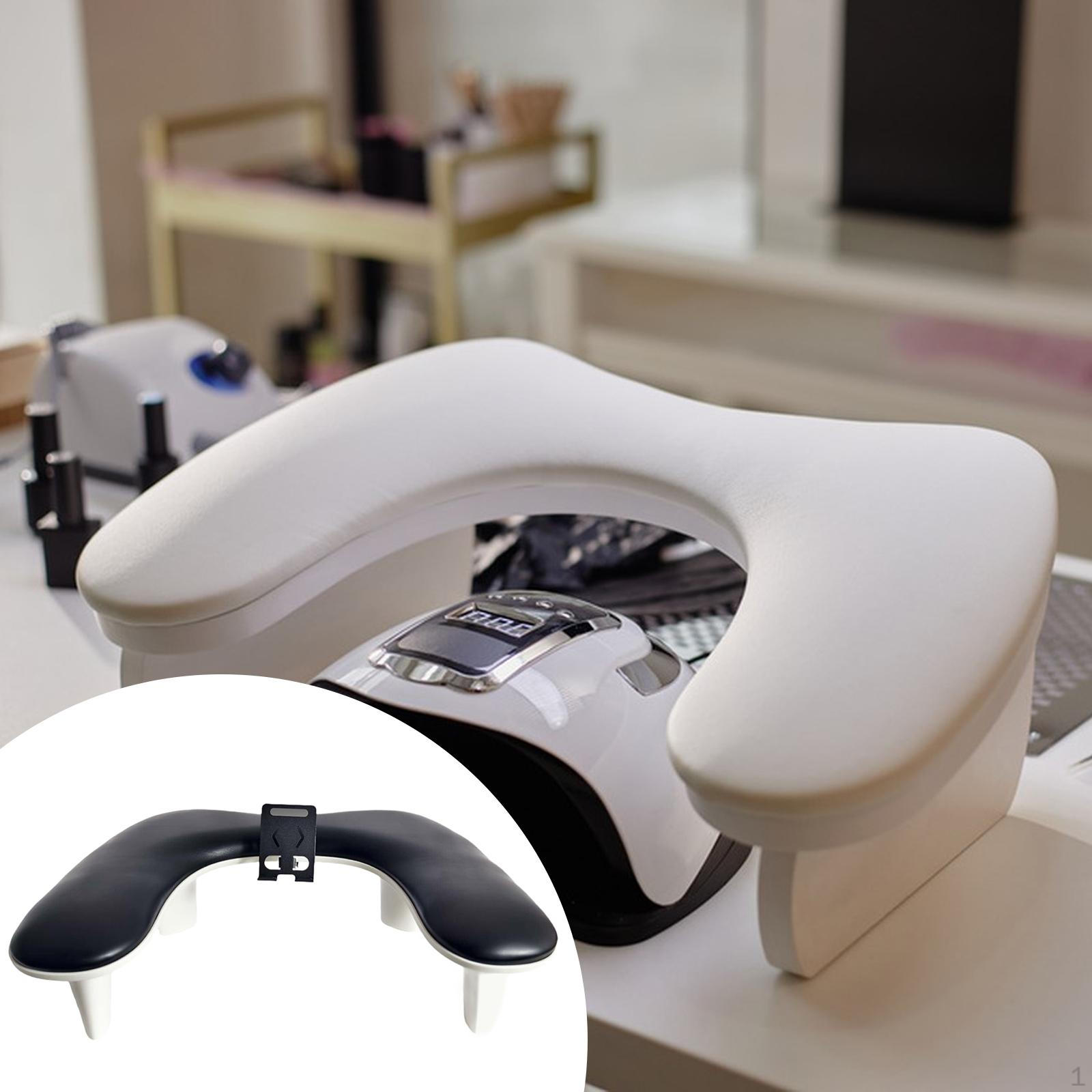 

Manicure Arm Rest ,Manicure Nail , Soft Tech Hand with Phone Holder for Home Salon чёрный