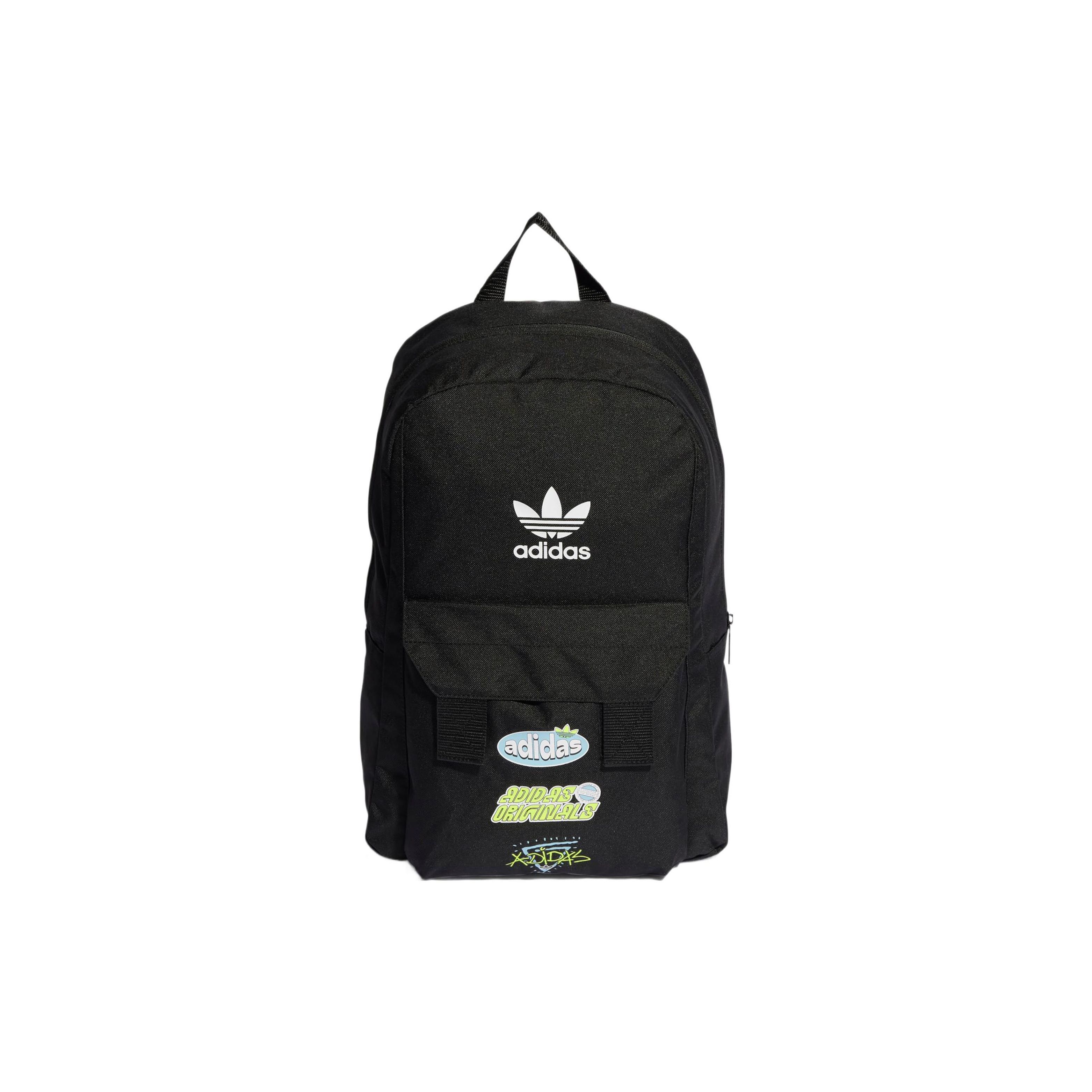 Adidas Originals Fashion Sports Recycled Polyester Fabric Backpack Men Backpack Black II3369 Black