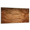 Plaque de protection en verre pour cuisinière 90x52 Bois