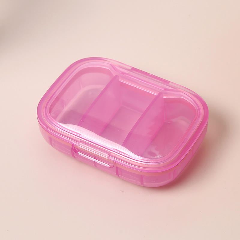 Mini Medicine Pills Box Storage Box Pills Dispenser Pill Organizer Tablet Pillbox Case Container Pastillero Portable