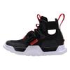 Li Ning Reburn WS Cushioning Slip Resistant Abrasion Resistant High Top Basketball Shoes Unisex Black Red AGBP023-5