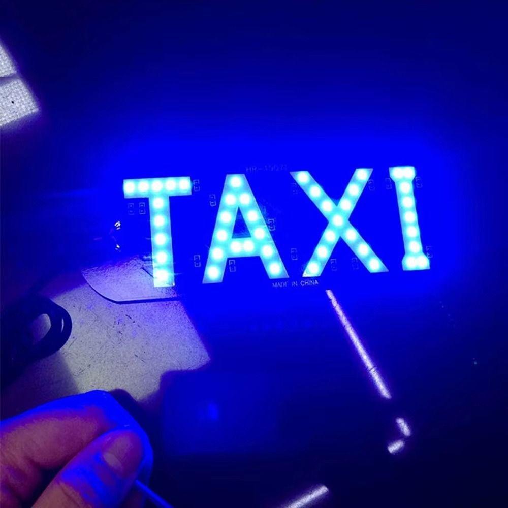 T-A-X-I LED Taxi Sign Light Multi-Color Taxi Led Light Taxi Led Indicator Light  Auto Spare Parts
