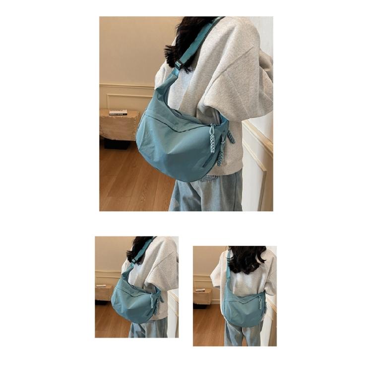 Crescent Bag for Women Men Crescent Shoulder Bag Retro Canvas Crossbody Bag Slouchy Corduroy Dumpling Bags Purses Gifts