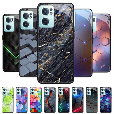 For OnePlus Nord CE 2 5G Case Cover Tempered Glass Case Hard Coque Bumper For One Plus Nord CE2 CE3 Lite N30 2T 5G Protect Case