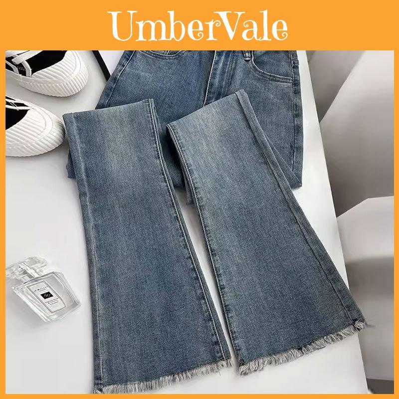 Retro Denim Jeans For Women With High Waist And Stretch Fit For Casual And Office Wear
