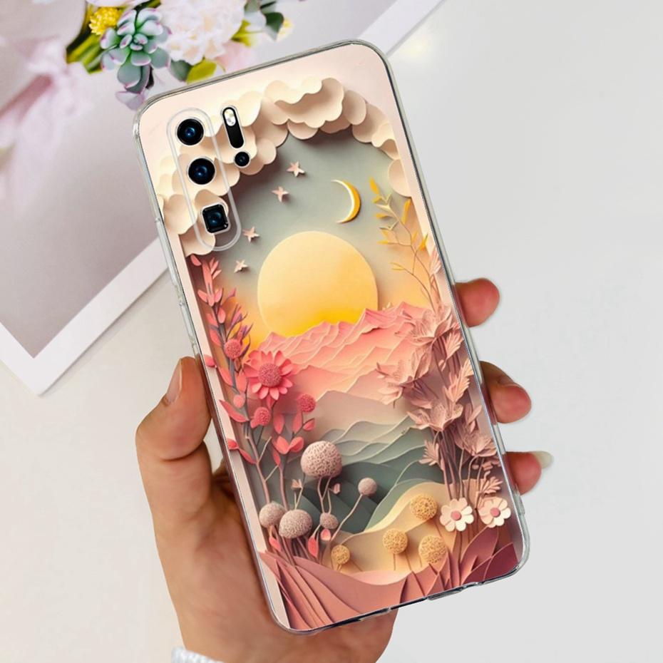 Lovely Printing Case For Huawei P30 Pro P 30 P30 Lite Soft Silicone TPU Back Cover For Huawei P30 P30lite P30pro Phone Cases