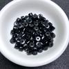 Black Agate Thick Straight-Cut Spacer Beads for DIY Jewelry