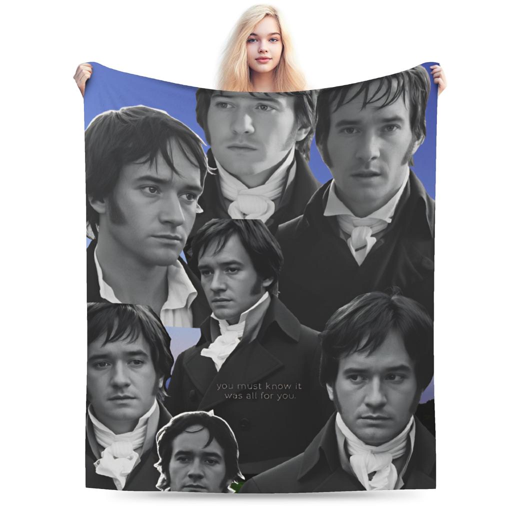 Pride and Prejudice Blankets Quality Super Warm  Throw Blanket Winter Children Couch Chair Sofa Bed Graphic Bedspread