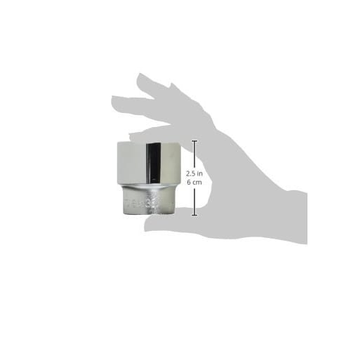 TONE Socket (12-sided) 6D-38 Drive Angle 19.0mm (3/4") Width Across Flats 38mm