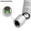 Spark Plug Socket Wrench Adapter 14mm 16mm Install Replace Repair Kit Swivel Torque Magnetic Remove Removal Gap Tool