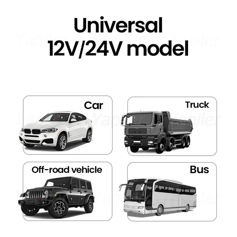 NEW 5-IN-1 100W Retractable Car Charger Mobile Phone USB PD Type C Cable for IPhone Fast Charge Cord Car Socket Adapter