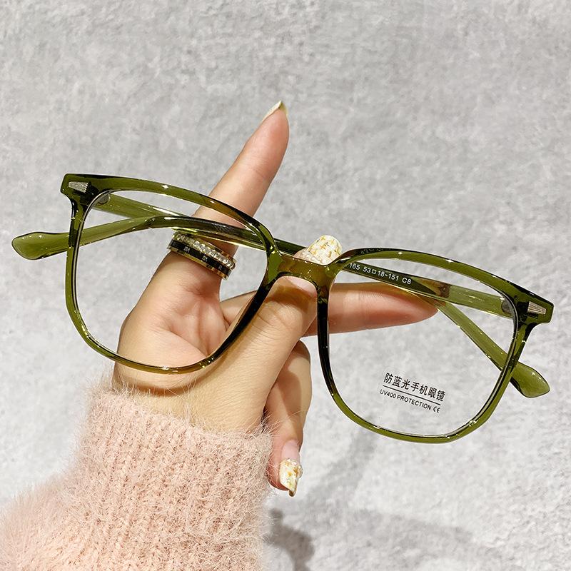 Trendy Women Blue Light Blocking Minus Glasses Vintage Myopia Transparent Prescription Eyewear Classic Diopter Eyewear -1.5 -2.5
