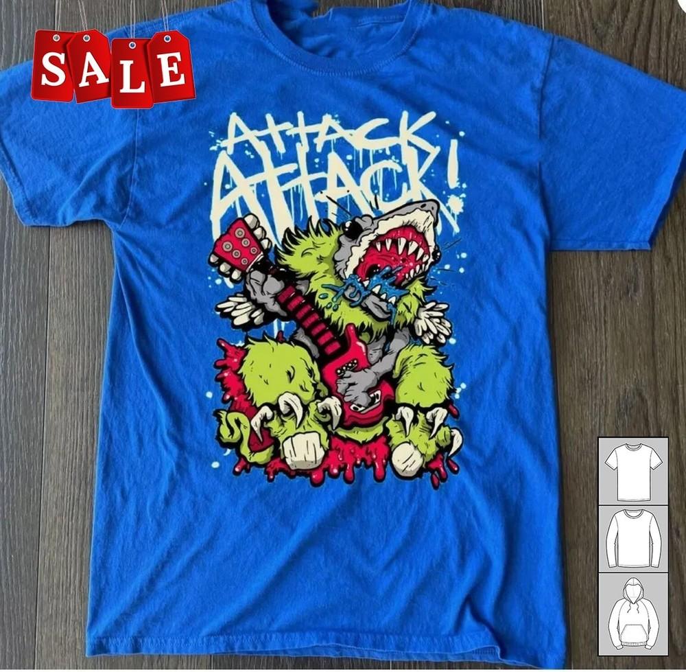 New Attack AttackBand Gift For Fans Men S235XL Shirt LL531 Unisex T-Shirt M