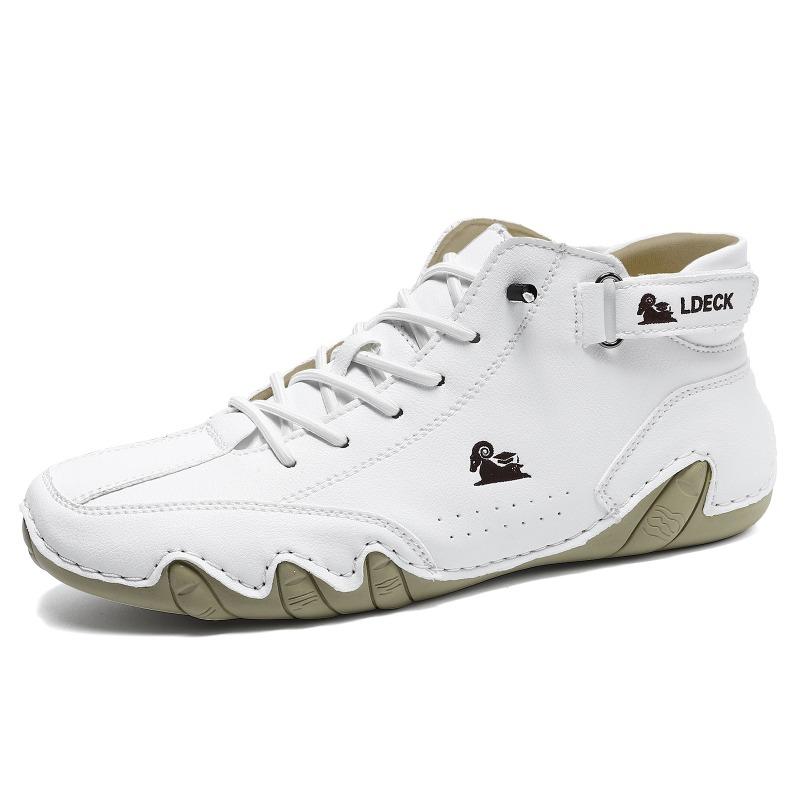 Men's shoes high-top cotton shoes men's casual shoes winter velvet thickened shoes Martin boots men's