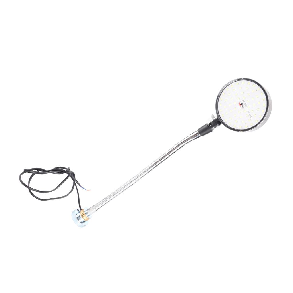 Lampe mit Magnetfuß Hohe Helligkeit Legierter Stahl Flexibler Schwanenhals Arbeitslampe zum Lesen DC24V