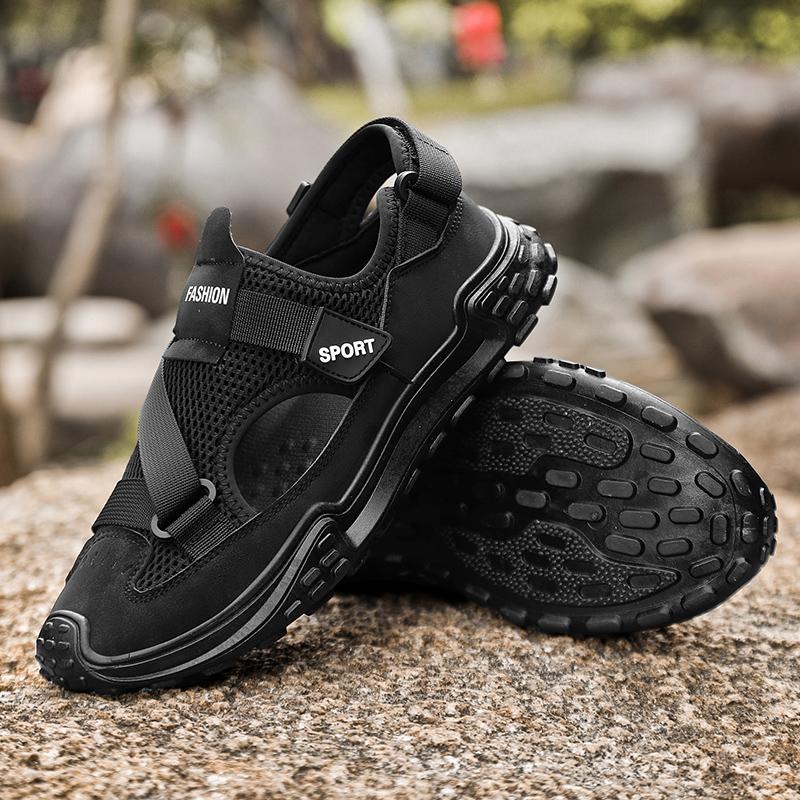 Мужские летние новые мужские сандалии большого размера — фото 12