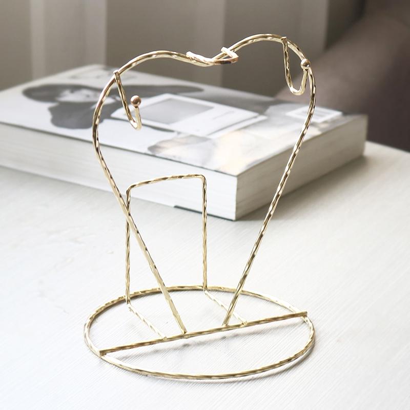 Tassenhalter in Herzform, Abtropfgestell für 2 Tassen, 2 Geschirr, rutschfester Teetassen-Organizer für den Haushalt, Tassenständer, Tassenständer für den Schrank